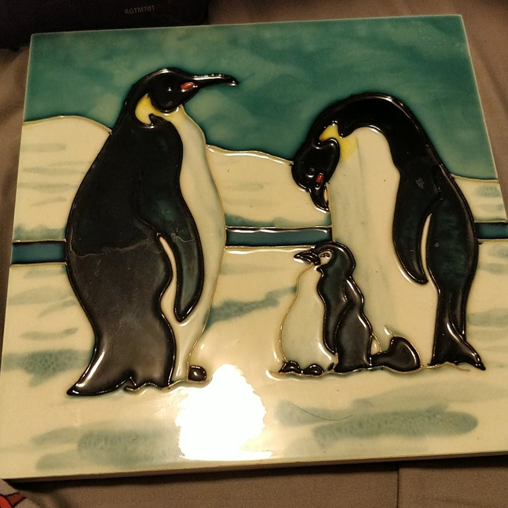 Monterey Bay Aquarium penguin art